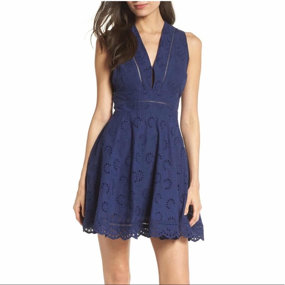 Bb Dakota Vianne Eyelet Dress 